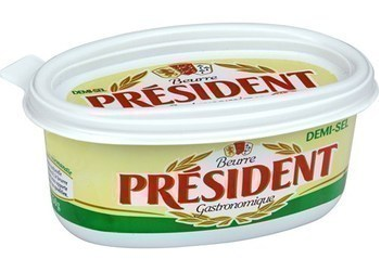 Beurre gastronomique 1/2 sel 250G PRESIDENT