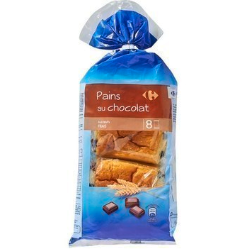 Pains au chocolat aux oeufs frais 360 g