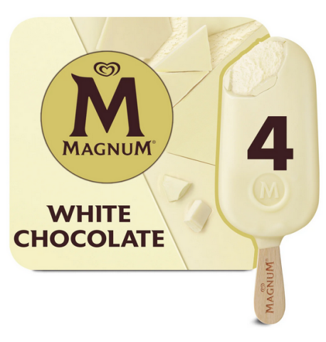 Glace Btonnet chocolat blanc MAGNUM