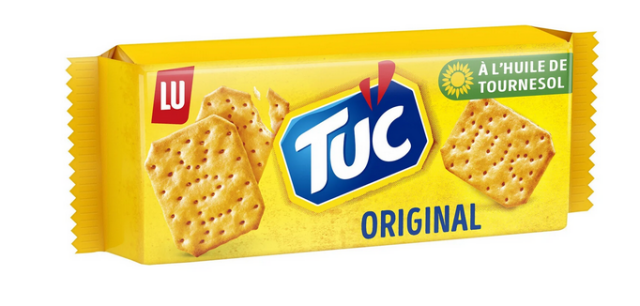 Biscuits apritifs crackers Original Tuc LU