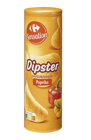 Biscuits apritif Tuiles paprika CARREFOUR SENSATION 