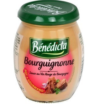 Bourguignonne sauce au vin rouge de Bourgogne 270 g